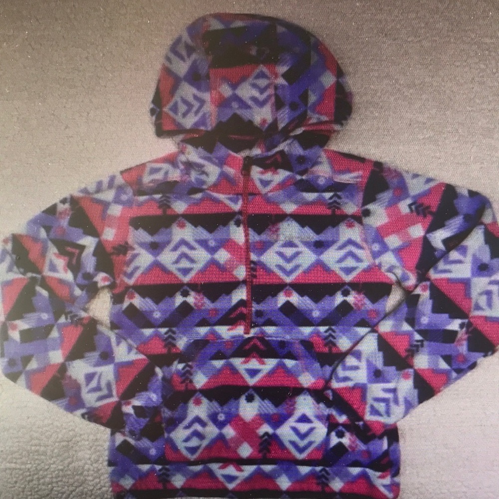 Geometric Pattern Kids Jacket